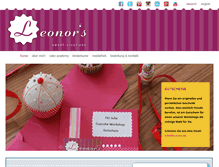 Tablet Screenshot of leonors.com